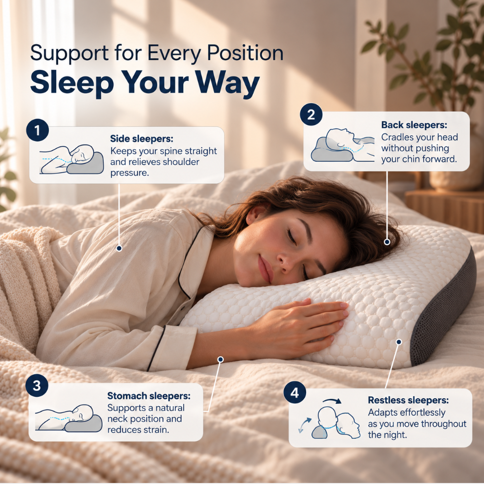 The NAPORA Cervical Support Pillow